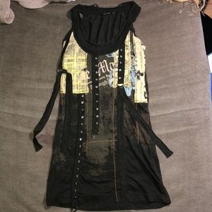 SOLD Salvage tunic dress/tank
